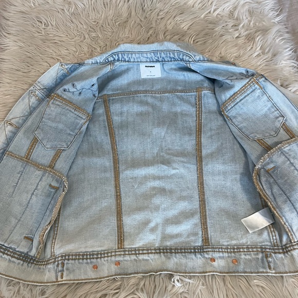 Light wash | Denim Jacket | Floral Embroidery Detail - Picture 7 of 16